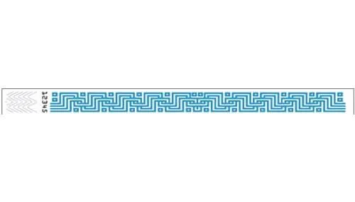 3/4" Tyvek® Wristbands - Pipes