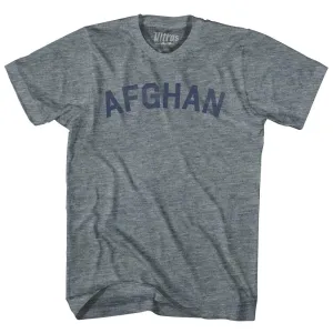 Afghan Womens Tri-Blend Junior Cut T-Shirt