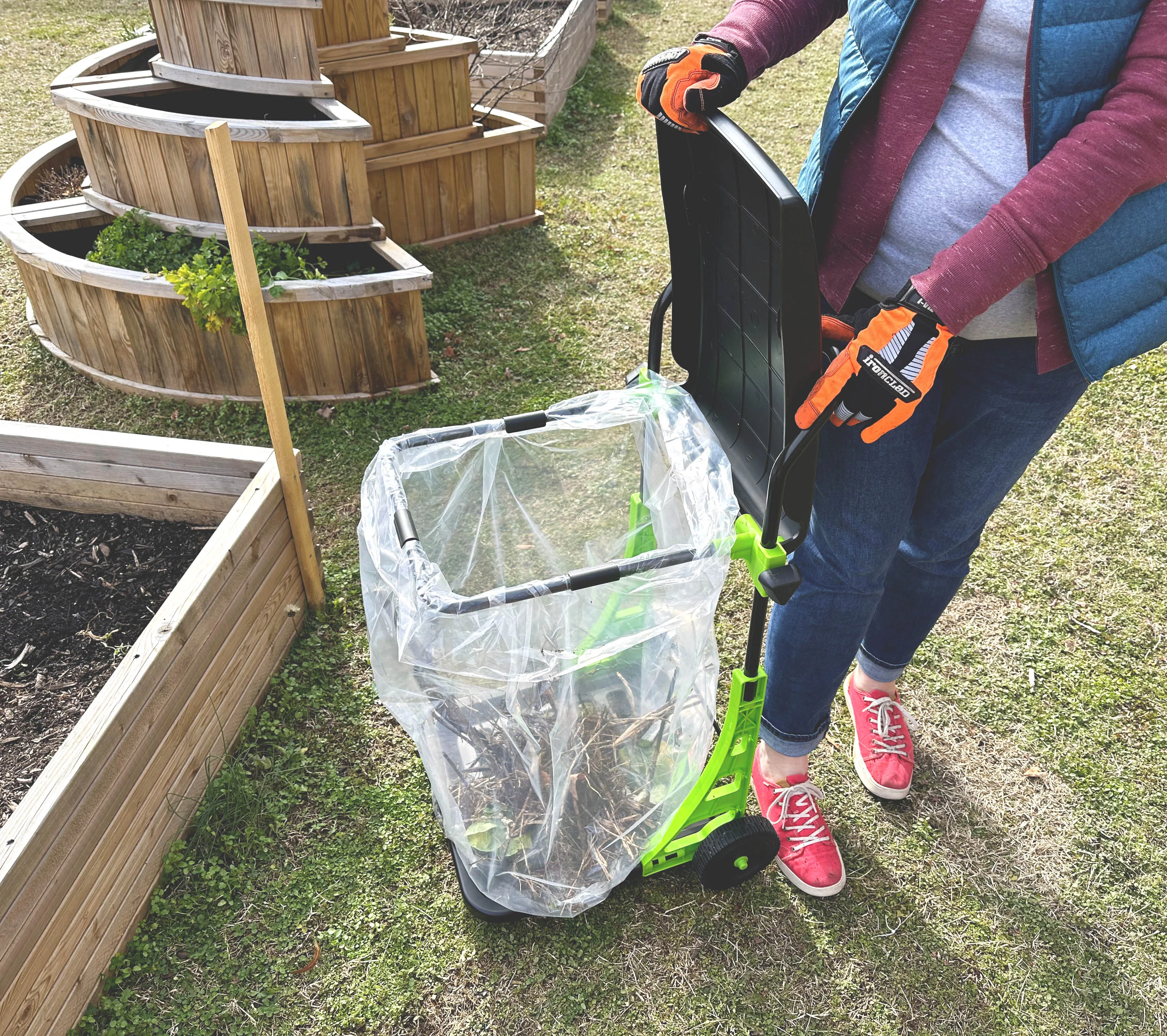 All-Purpose Wheeled Garden Cart