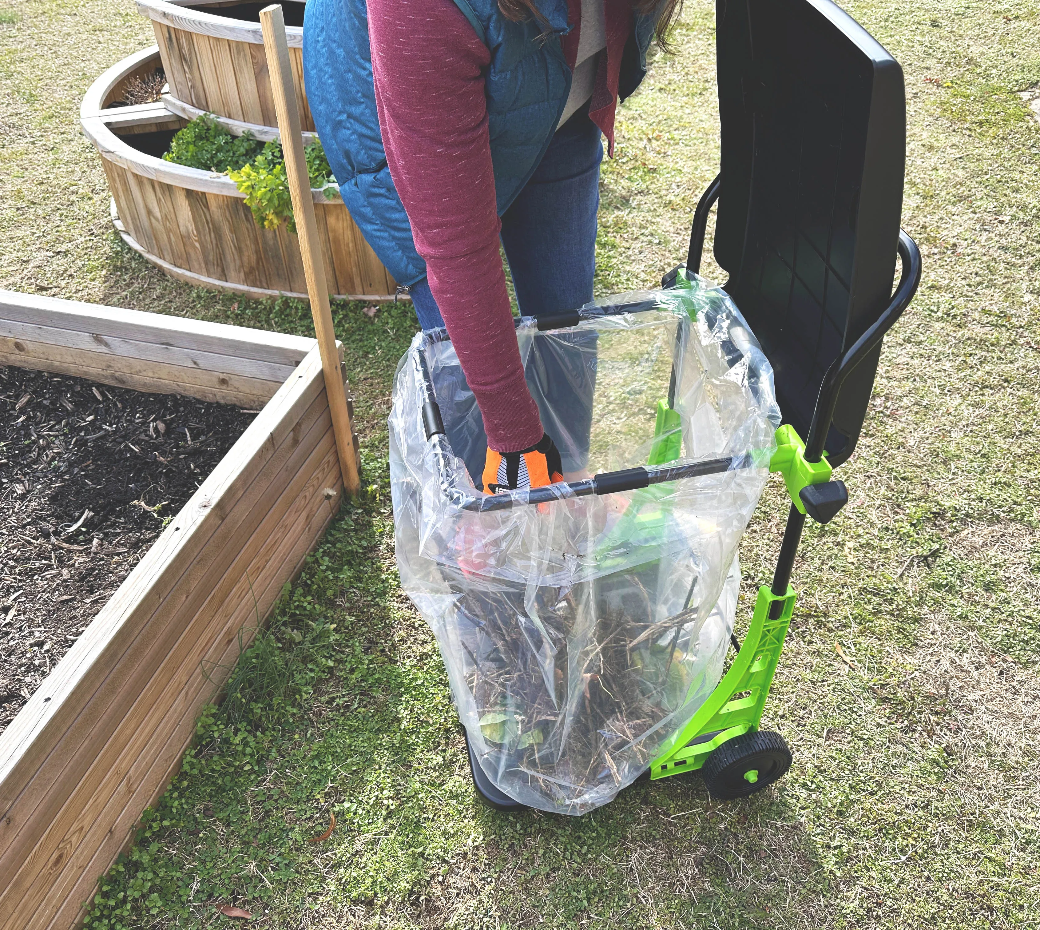 All-Purpose Wheeled Garden Cart