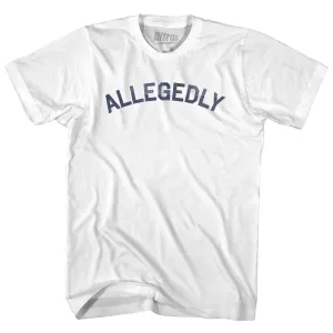 Allegedly Womens Cotton Junior Cut T-Shirt