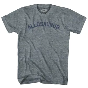 Allosaurus Womens Tri-Blend Junior Cut T-Shirt