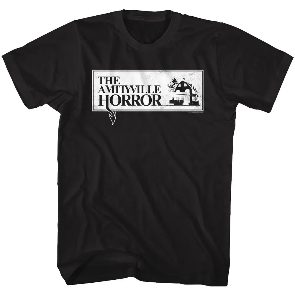 AMITYVILLE HORROR LOGO T SHIRT
