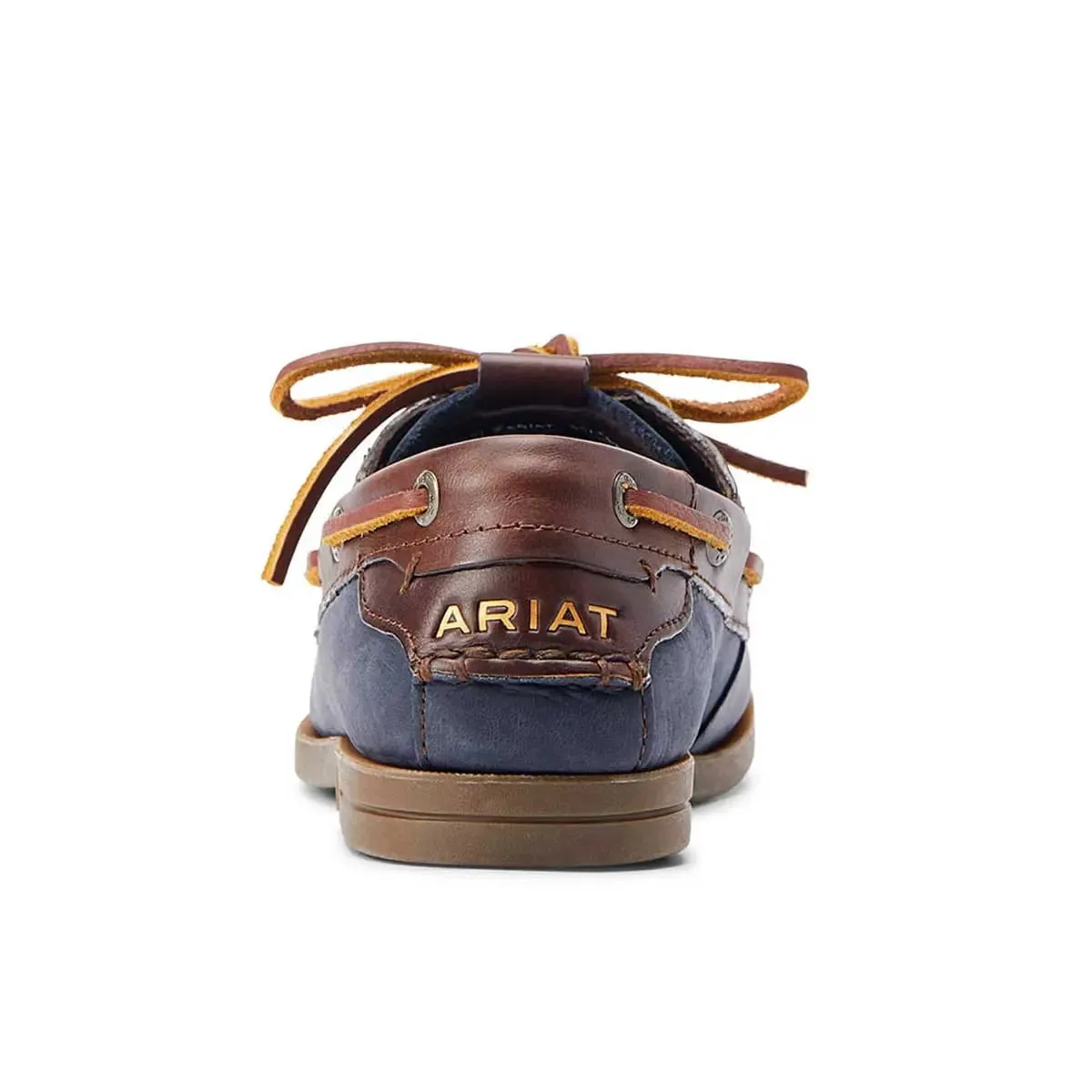 ARIAT Antigua Deck Shoes - Womens - Navy & Chocolate