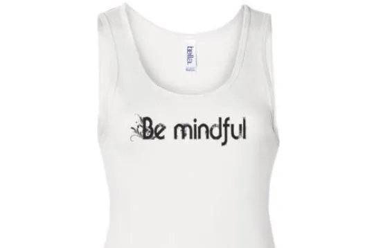 Be Mindful Flair Tank Top
