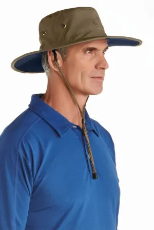 Coolibar | Leo Shapeable Wide Brim Hat | Men's