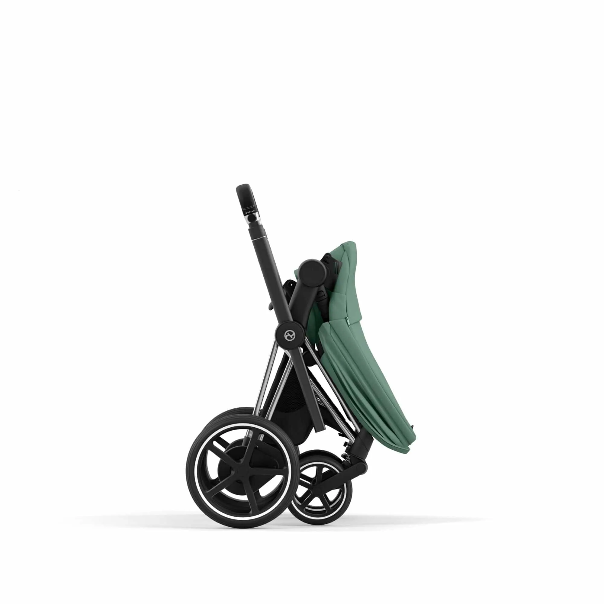 Cybex e-Priam & Lux Cot in Leaf Green
