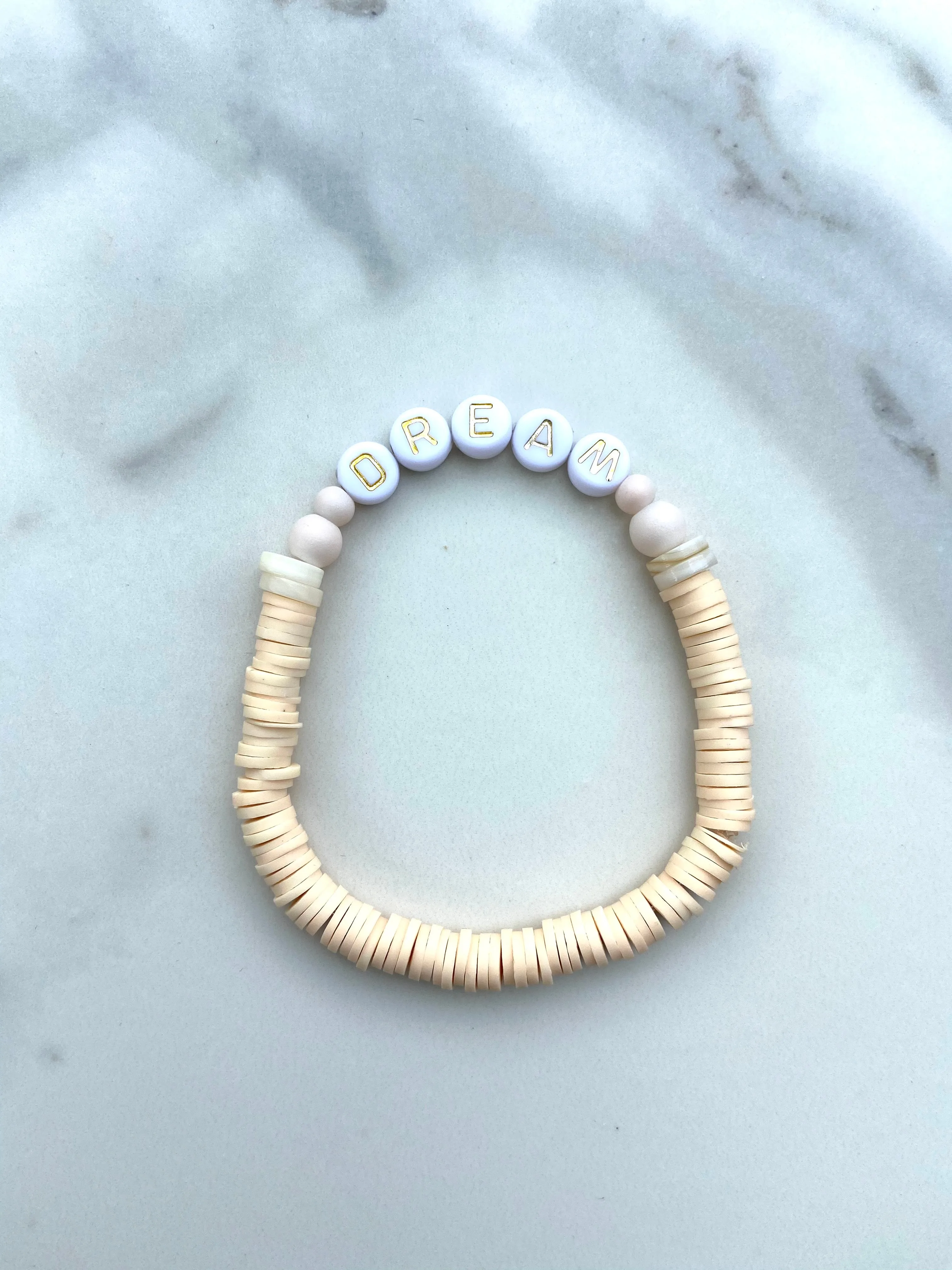 'DREAM' Word Bracelet