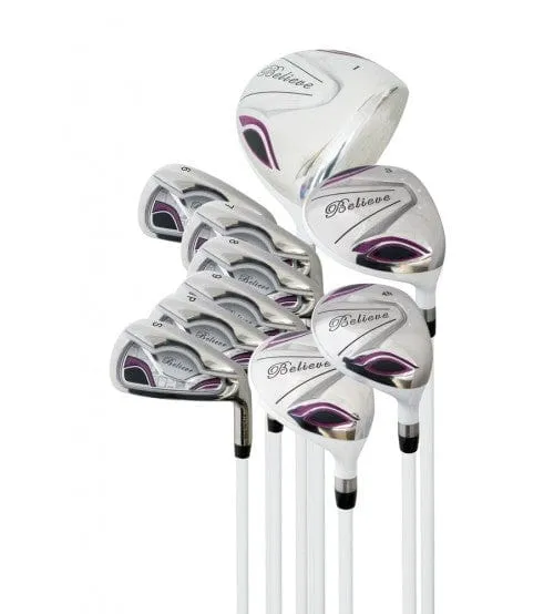 Founders Club Believe Complete Ladies Golf Set - Purple (Right-handed Petite -1")