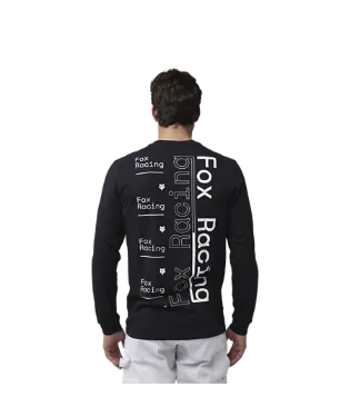 Fox Mens Black Race Spec LS Prem Tshirt