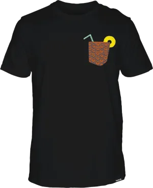 Hurley Mens Black Pina Express SS Tshirt