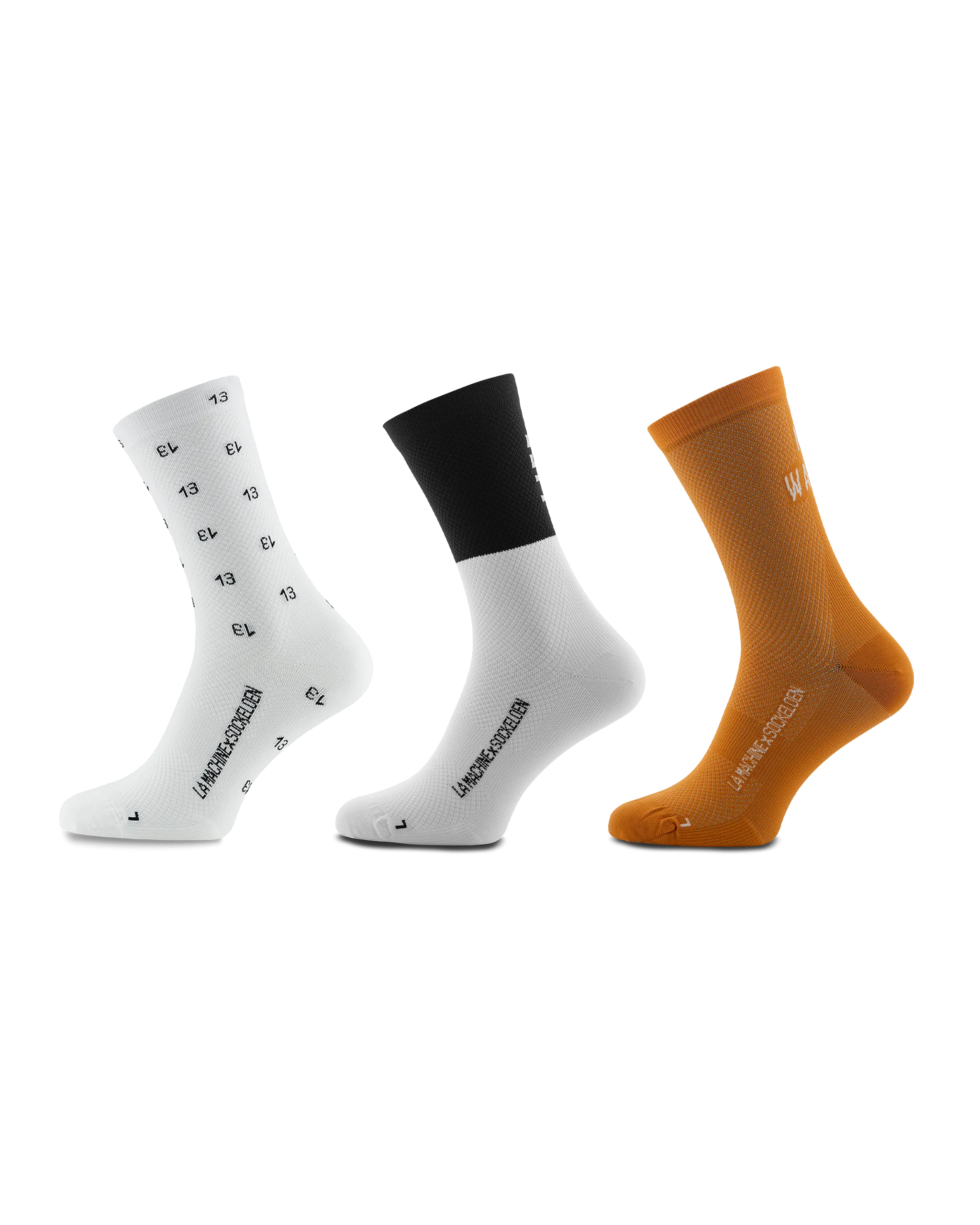 La Machine cycling socks 3 pack