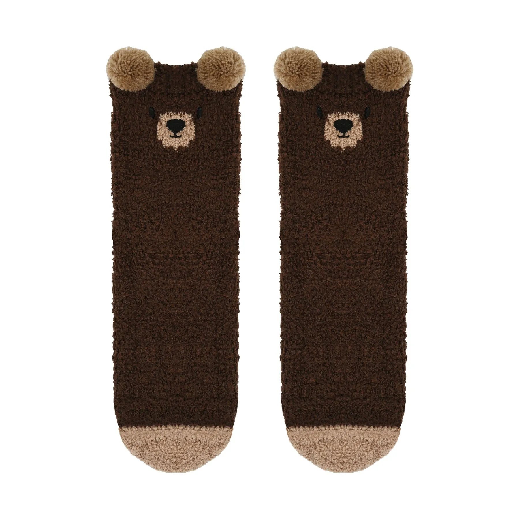 Loungeable Womens Bear Cosy Socks In Gift Box