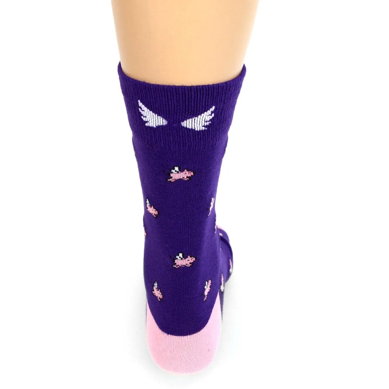 Men's Crew Socks-Pigs, Police, Camo, Dogs, CUTE!