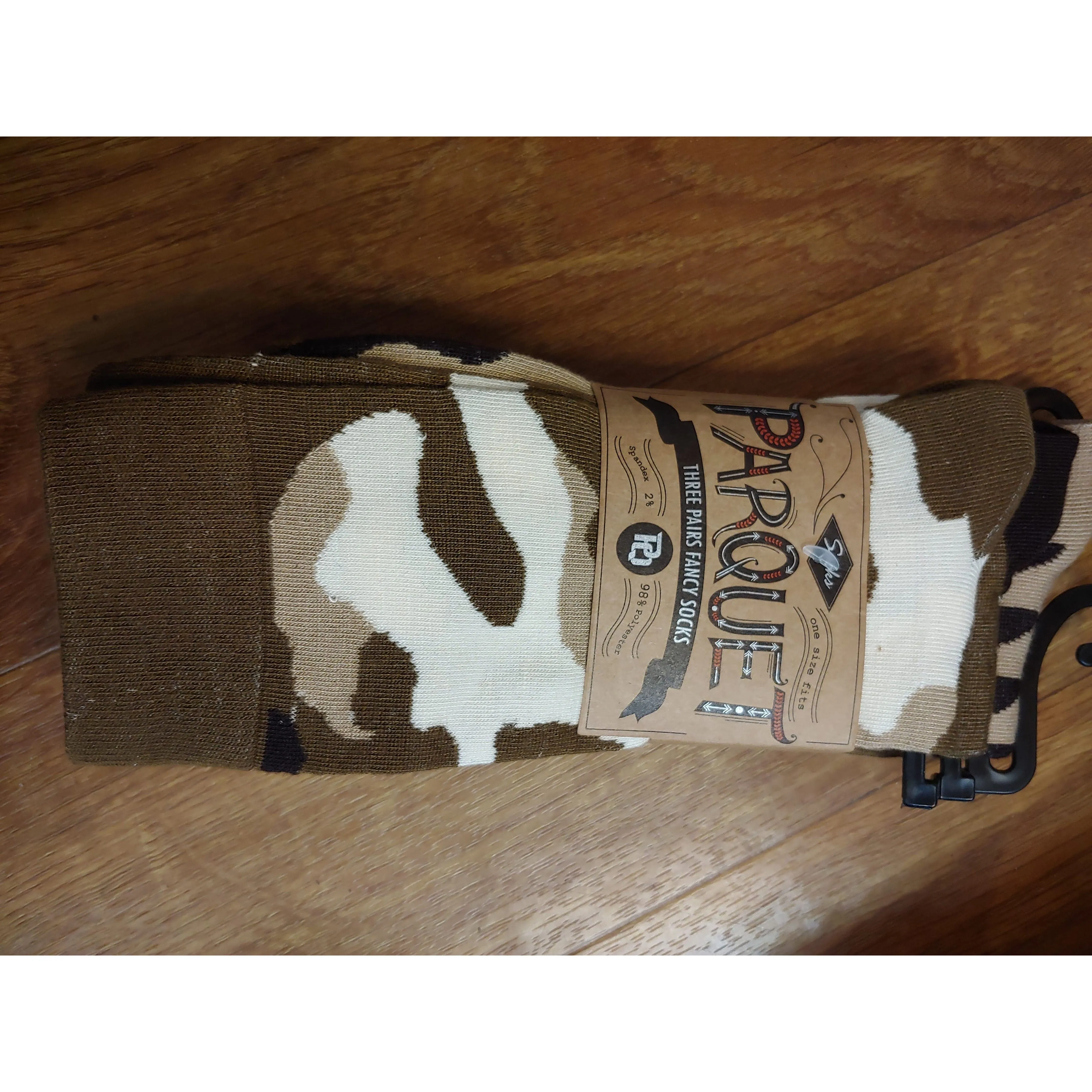 Men's Crew Socks-Pigs, Police, Camo, Dogs, CUTE!
