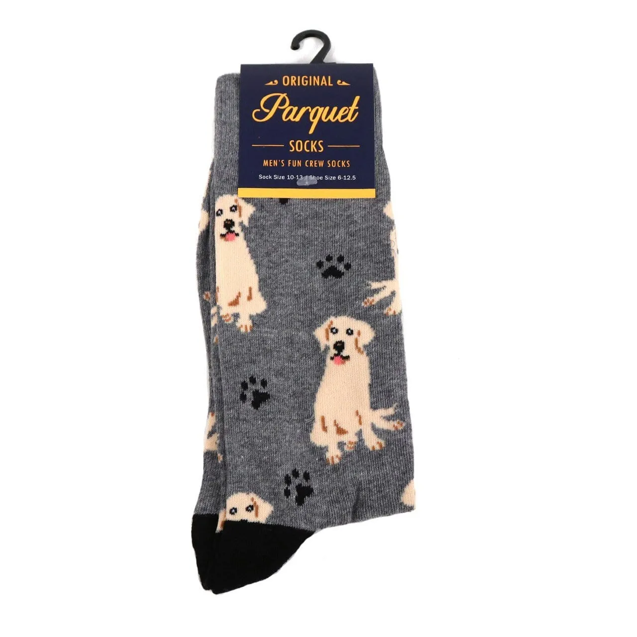 Men's Crew Socks-Pigs, Police, Camo, Dogs, CUTE!
