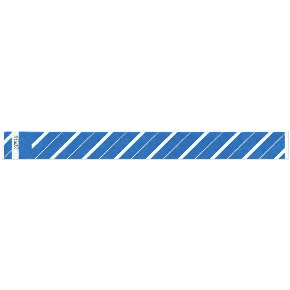 Tytan-Band® Expressions Tyvek Wristbands 1" Stripes Design TX02 (500/Pack)