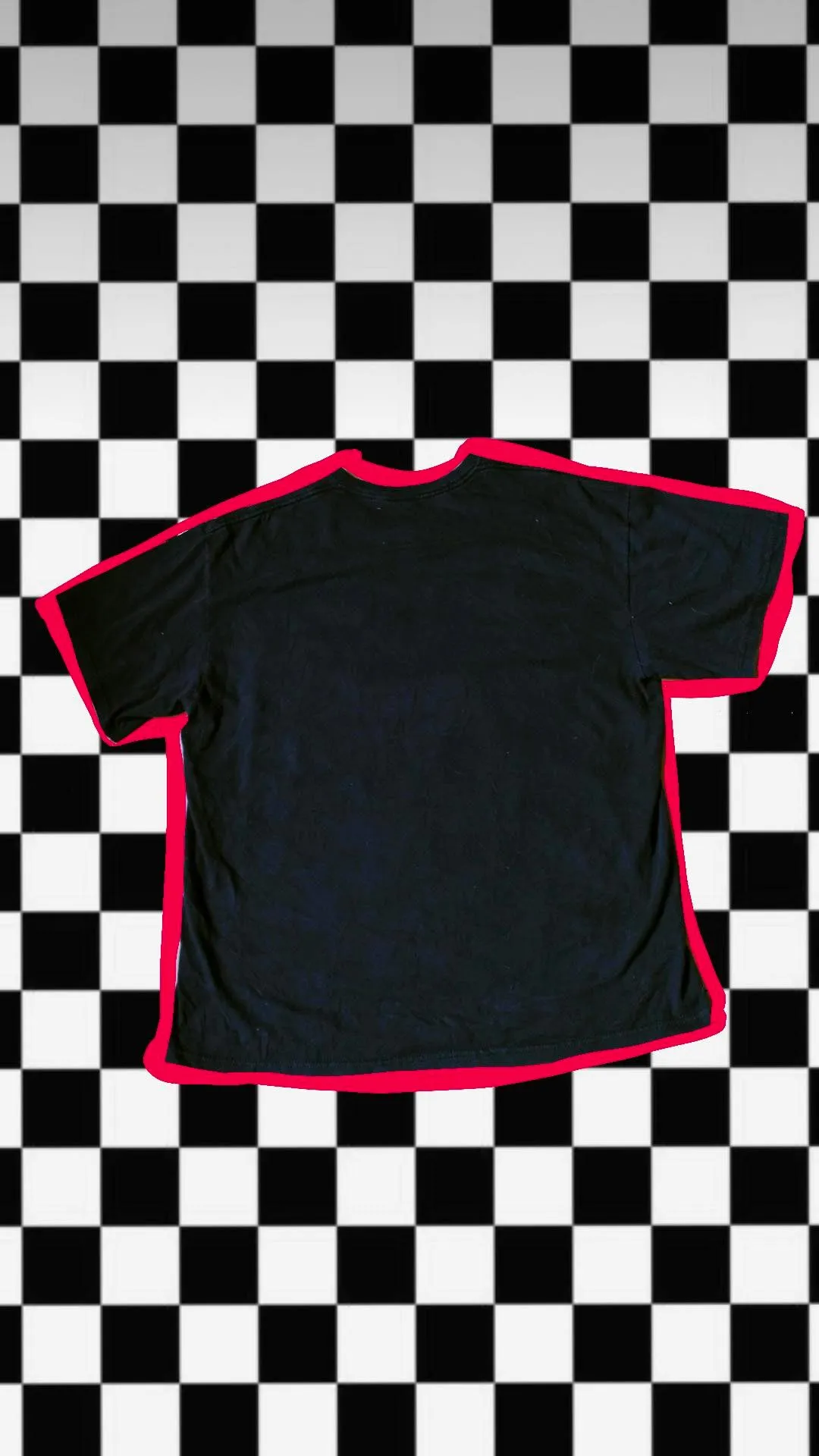UNISEX Manga checker unisex top- M