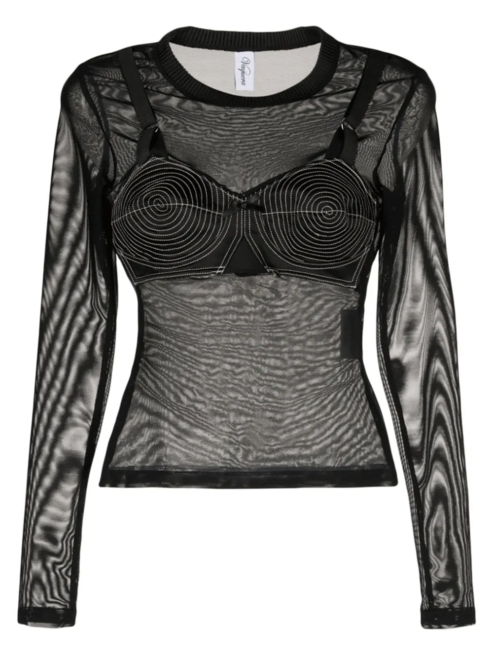 Womens Bullet Bra Top Woven